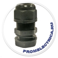 M(G)20 (6-11) Пластиковый кабельный ввод, черного цвета, гермоввод, вводной сальник