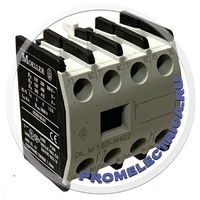 DILM150-XHI22 Блок вспомогательных контактов, фронтальный, 4 полюса 2NO+2NC, винтовые зажимы, MOELLER / EATON
