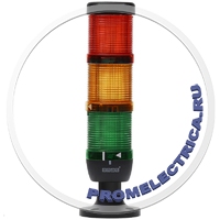 IK73L024XM01 Сигнальная колонна 70 мм Красная, желтая, зелёная, 24 вольта, светодиод  LED