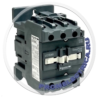 LC1E40M5 (220VAC) Контактор / магнитный пускатель для мотора до 18,5 кВт или активной нагрузки до 60 Ампер, замена для LC1D4010M7 , LC1D40M7, ПМЛ3100