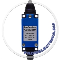 KZ8111 Концевой выключатель / выключатель путевой, нажимной металлический плунжер ME8111