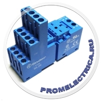 9404SMA Розетка или 9404SMA Розетка с винтовыми клеммами + металлическая клипса, для реле 5532, 5534 или реле времени 8502, 8504