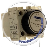 LADT0  Блок дополнительных контактов 1NO+1NC с выдержкой времени 0.1…3 сек, Schneider Electric