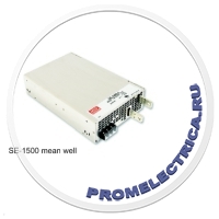 SE-1500-24 Импульсный блок питания 1500 Вт, выход: 24 VDC 625 A Mean Well