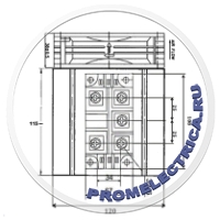 Трехфазная диодная сборка, 400 Ампер на охладителе с вентилятором, подходит для напряжений 12, 24, 36, 42, 48 и других напряжений от 6 до 600 Вольт