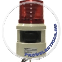 SFL100B-024-R Светодиодный маячок, 120x230мм, 100дБ, кабель 0,5м, IP54, -20…+50С