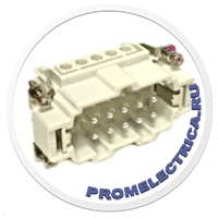 731061040 Вилка 10 контактов + земля, 16 Ампер 500 Вольт Molex 936010238 GWconnect
