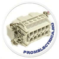 731061040 Вилка 10 контактов + земля, 16 Ампер 500 Вольт Molex 936010238 GWconnect