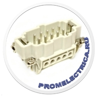 731061040 Вилка 10 контактов + земля, 16 Ампер 500 Вольт Molex 936010238 GWconnect