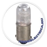 DL1CS7220SP сигнальная неоновая лампа ВА9S-220В DL1CS7220SP Schneider Electric