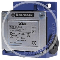ZCKM1H29 Корпус концевого выключателя XCKM, НО+НЗ, Schneider Electric