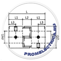 SRZ-40 Кулачковая 40мм муфта