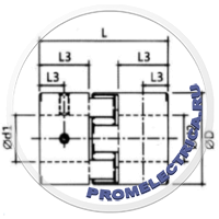 SRZ-65 Кулачковая 65мм муфта