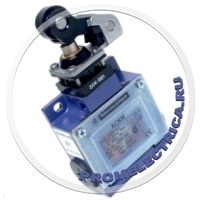 XCKM121H29 Концевой выключатель, влагостойкий, в металлическом корпусе с термопластиковым роликовым рычагом горизонтального срабатывания Schneider Electric