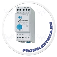 FINDER 720182400000 - Реле контроля уровня уровень проводящей жидкости Монтаж: DIN