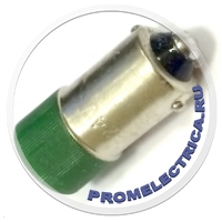 BA9S-LED-24VAC/DC-G Светодиодные лампочки, цоколь BA9S, зеленого цвета 24VAC/DC