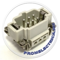 730661030 Вилка 6 контактов земля, 16 Ампер 500 Вольт Molex 93601-0215 GWconnect