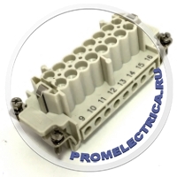 731660050 Гнездо 16 контактов + земля, 16 Ампер 500 Вольт Molex 936010263 GWconnect