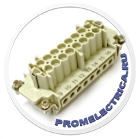 731660050 Гнездо 16 контактов + земля, 16 Ампер 500 Вольт Molex 936010263 GWconnect