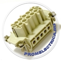 731060040 Гнездо 10 контактов + земля, 16 Ампер 500 Вольт Molex 936010231 GWconnect