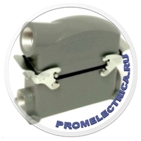 782465730 GWconnect Кабельный угловой кожух, алюминий, сальник M25 Molex 936013770