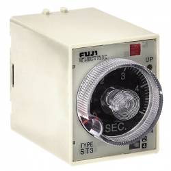 ST3P A-F Аналоговый таймер с широким диапазоном временных отрезков, бюджетный аналог FUJI Electric