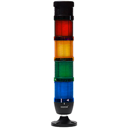 IK54L024ZM03 Сигнальная колонна с зуммером 50 мм Красная, желтая, зелёная, синяя, 24 вольта, светодиод  LED