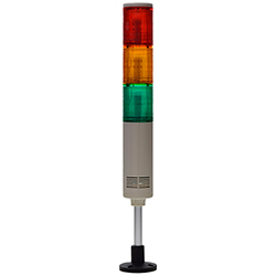 TL56B-220-RYG LED колонны 56 мм три цвета кр.+желт.+зел. зуммер 80 дБ, 220VAC Светодиодные сигнальные колонны