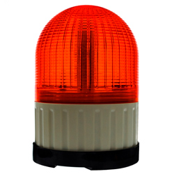 SL100B-220-R Красный светодиодный маяк, проблесковый маячок 220 Вольт (220VAC) 6 режимов работы, герметичный IP55/65