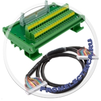 Комплект IDC40 IDE/SATA кабелем, IDC40 к терминальному блоку коммутационная плата idc 40 разъем PLC реле адаптер IDC40 коммутационная плата IDC40 кабель для передачи данных 1 метр