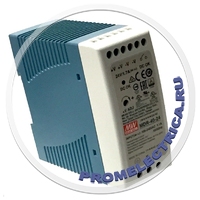 MDR-40-5 Импульсный блок питания 40W, 5V, 0-600 A, Mean Well