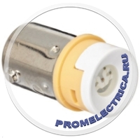 A22-6AY Светодиодная лампа 6 V AC для кнопочных переключателей серии A22, желтого цвета Omron